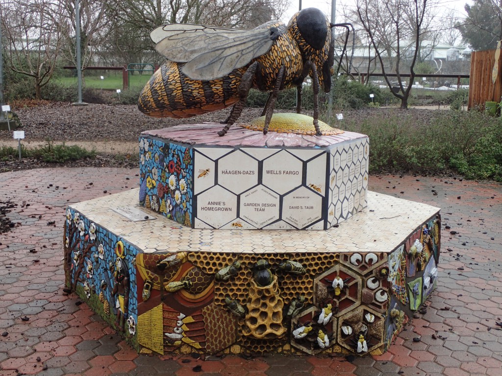 Entrance to the Häagen-Dazs Honey Bee Haven at UC Davis. 16 January 2016 © Allison J. Gong